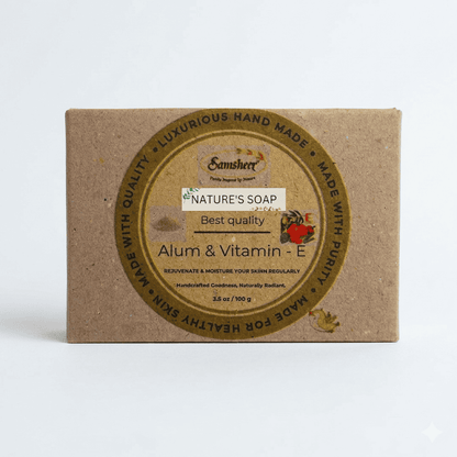 Alum & Vitamin E Natural Body Soap