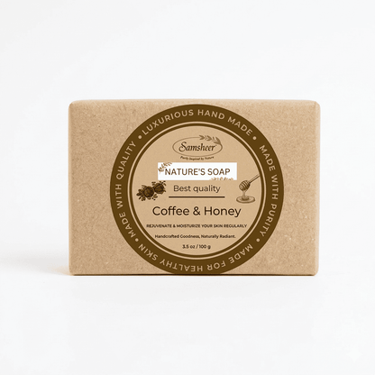 Coffee & Honey Natural Body Soap
