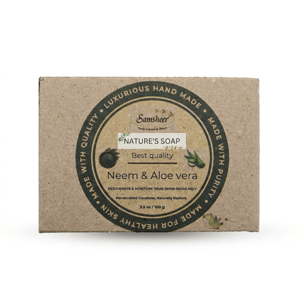 Neem & Aloe Vera Natural Body Soap