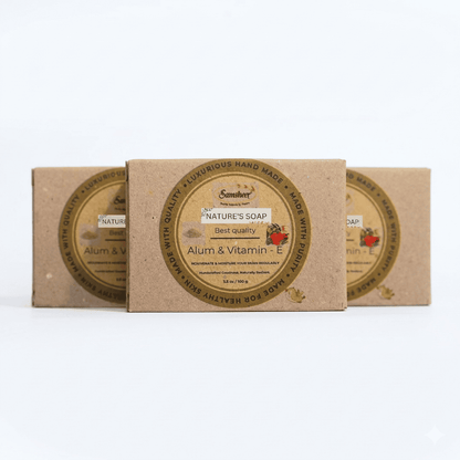 Alum & Vitamin E Natural Body Soap