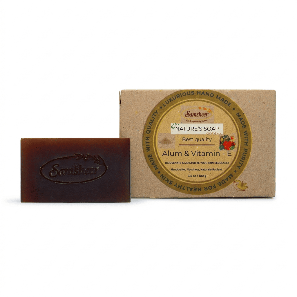 Alum & Vitamin E Natural Body Soap