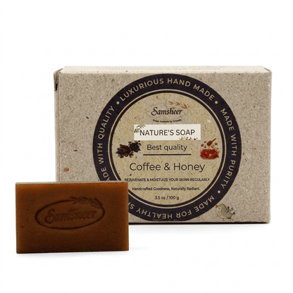 Coffee & Honey Natural Body Soap