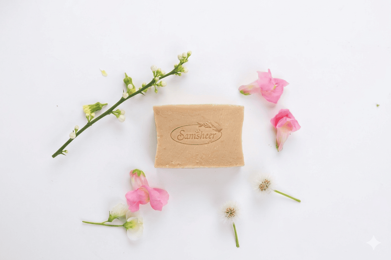 Milk, Oats & Kesar Cold Process Natural Body Soap