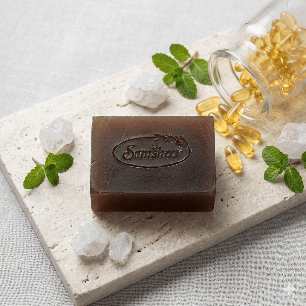 Alum & Vitamin E Natural Body Soap