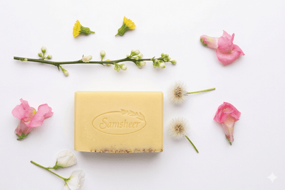 Goat Milk & Kesar Natural Body Soap