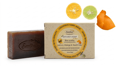 Lemon, Orange & Kaolin Clay Natural Body Soap