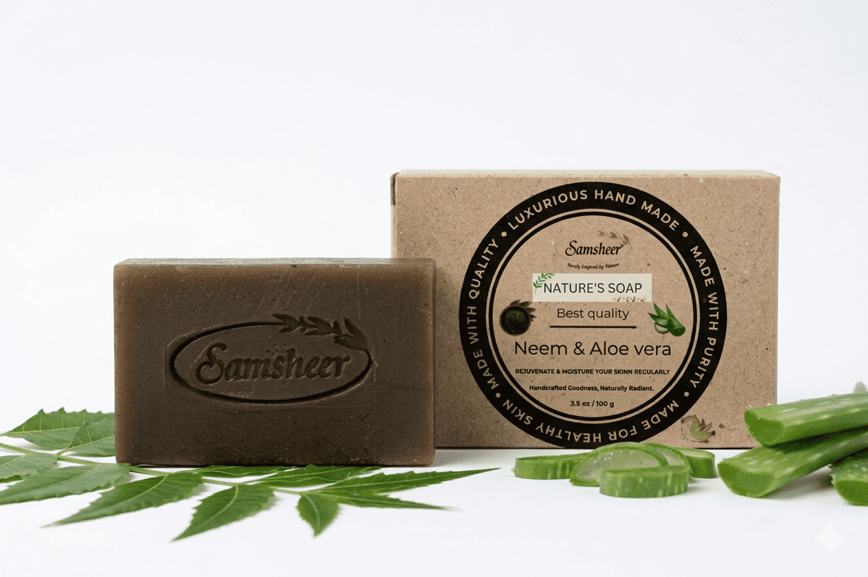 Neem & Aloe Vera Natural Body Soap