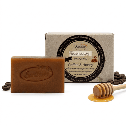 Coffee & Honey Natural Body Soap