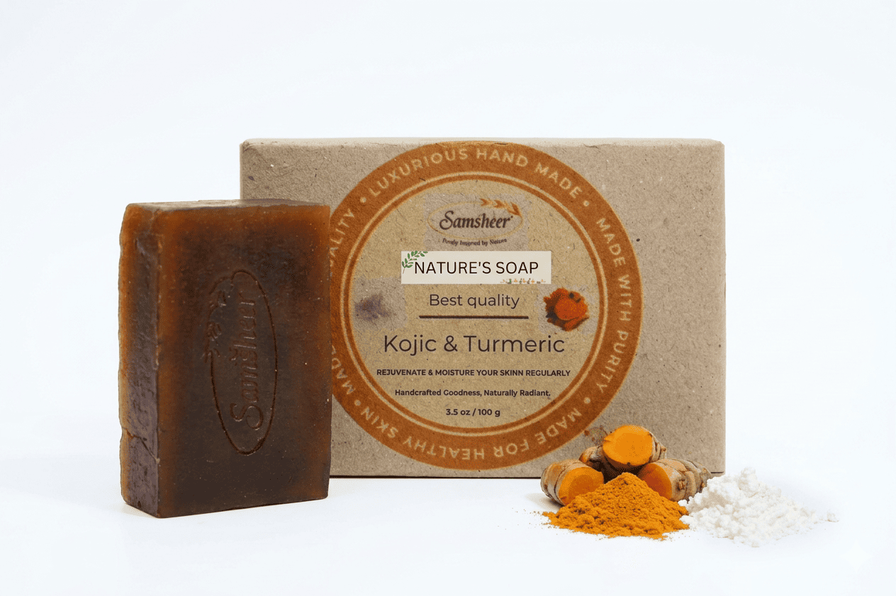 Kojic & Turmeric Natural Body Soap