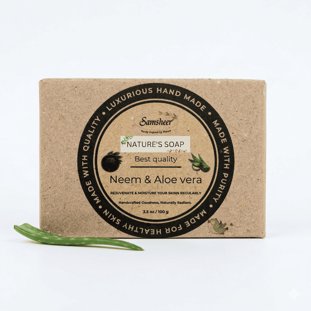 Neem & Aloe Vera Natural Body Soap