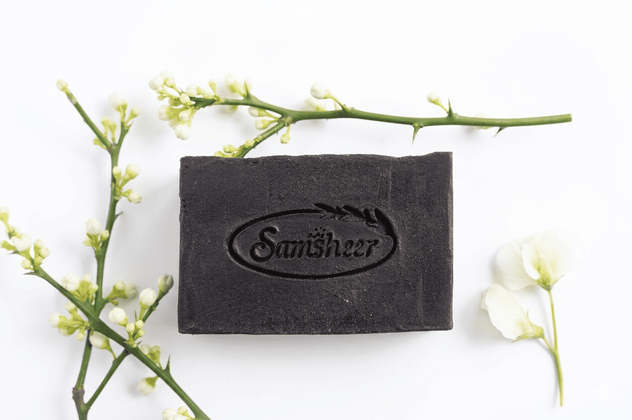 Red & White Sandalwood Natural Body Soap | ALL IN ONE BODY SOAP