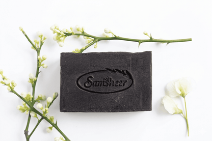 Red & White Sandalwood Natural Body Soap | ALL IN ONE BODY SOAP