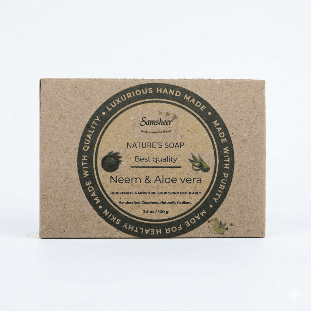 Neem & Aloe Vera Natural Body Soap