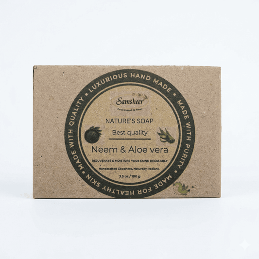 Neem & Aloe Vera Natural Body Soap