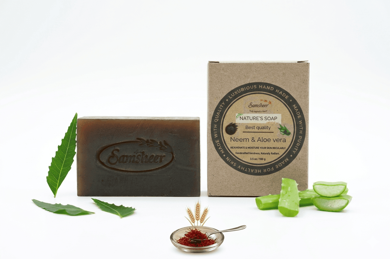 Neem & Aloe Vera Natural Body Soap