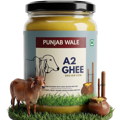 Punjab Wale A2 Gir Cow Ghee | Hand-Churned Bilona Method