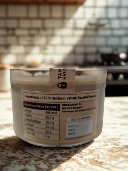 Unsweetened Peanut butter