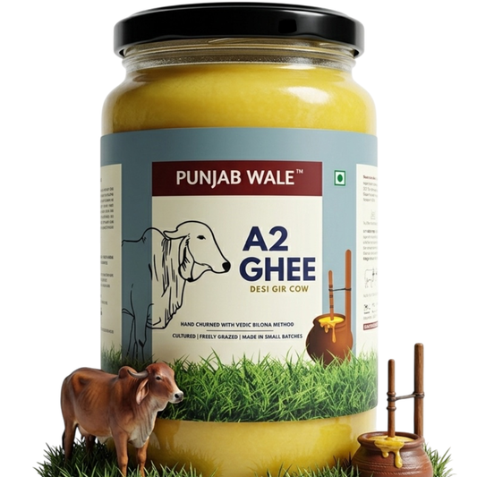 Punjab Wale A2 Gir Cow Ghee | Hand-Churned Bilona Method